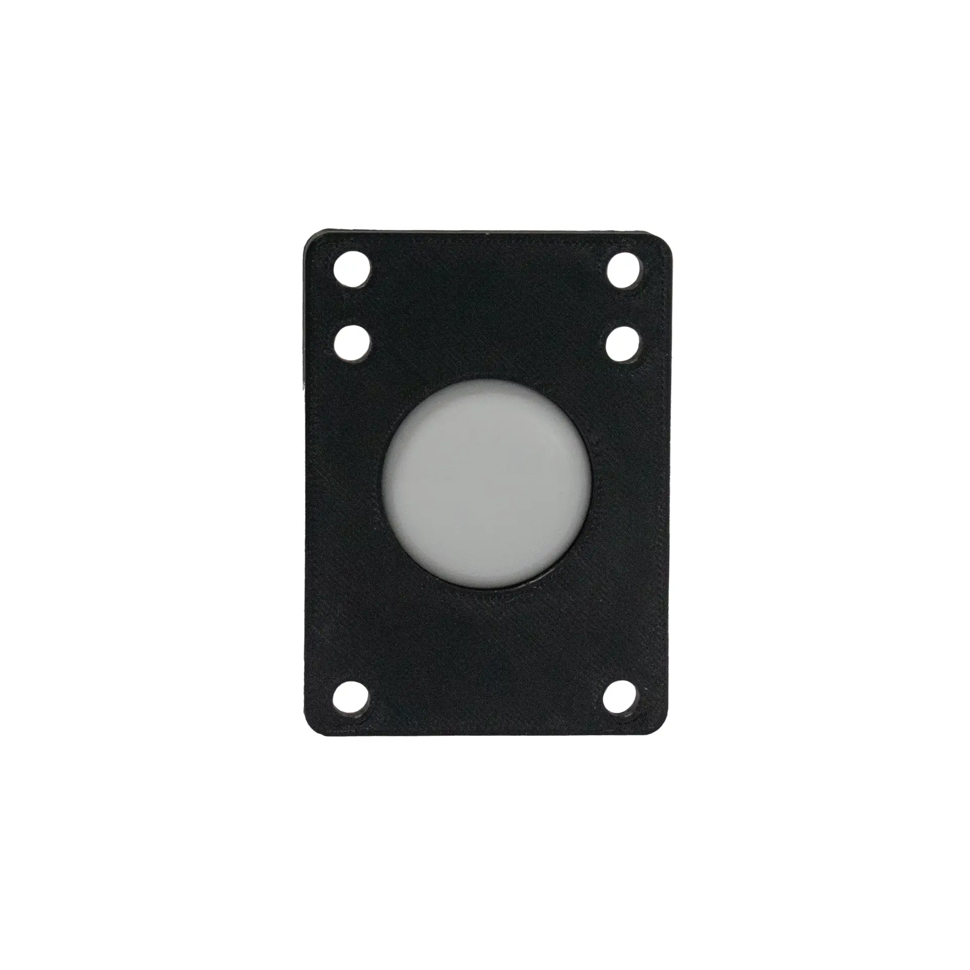 Air-Tag holder that mounts on to a skateboard to keep track of it.